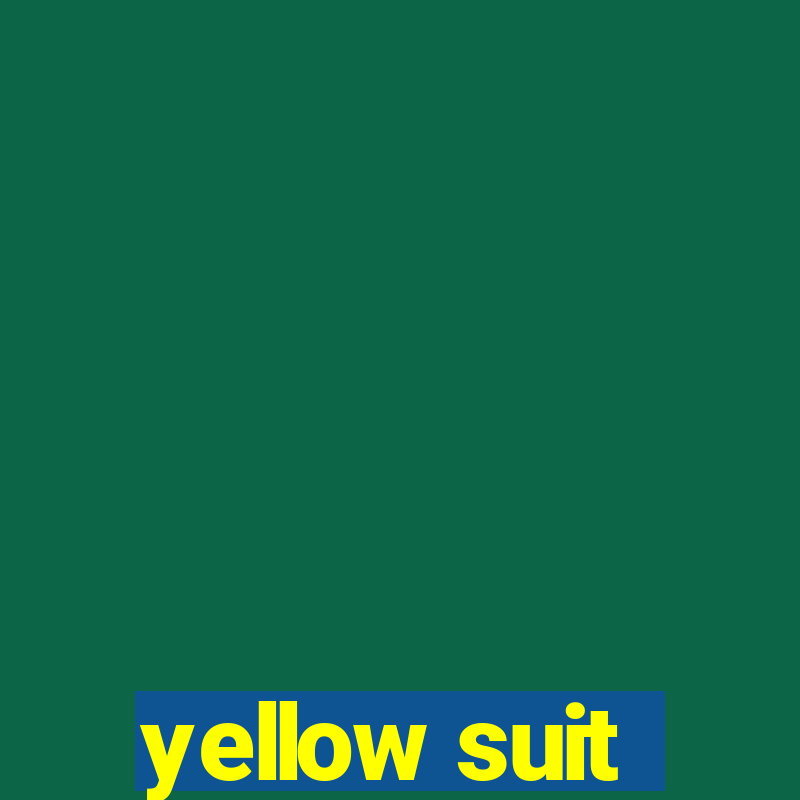 yellow suit